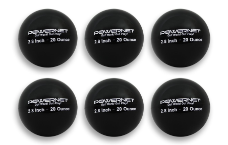 POWERNET 2.8 BOLA DE ENTRENAMIENTO DE 20ONZ NEGRA