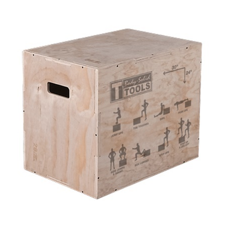 PLYO BOX DE MADERA 20 24 Y 30 PULG. BODY SOLID