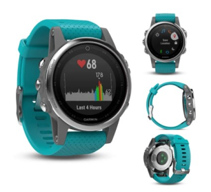 FENIX 5S COLOR TURQUESA RELOJ CON GPS WW