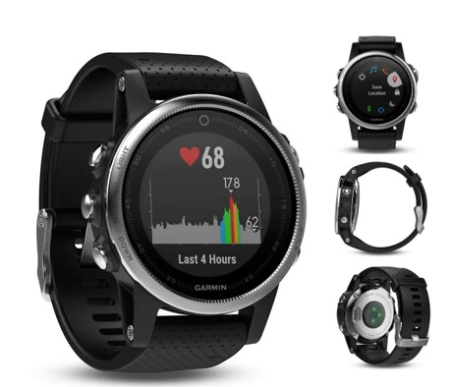 FENIX 5S COLOR NEGRO RELOJ CON GPS WW