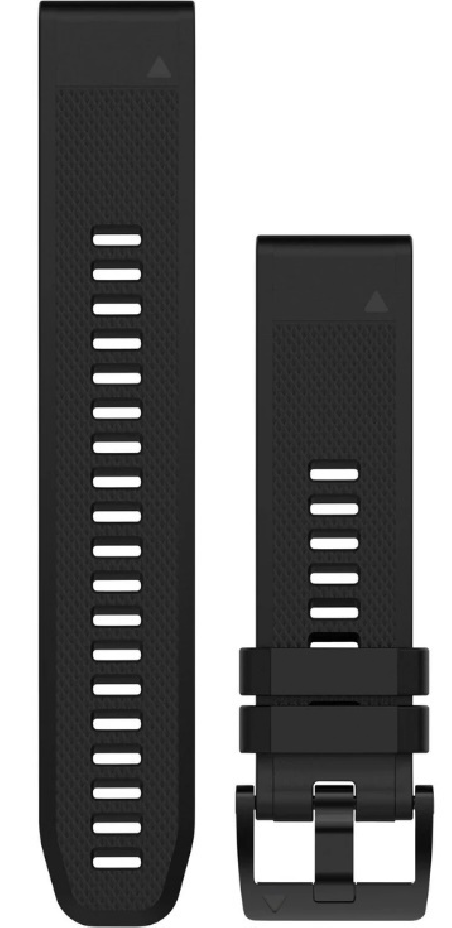 ACC FENIX 5 22MM QUICKFIT BLACK SILICONE BAND