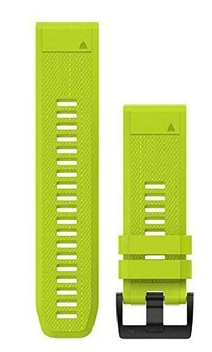 BANDA DE RELOJ DE AJUSTE RAPIDO FENIX 5X 26MM DE SILICONA AMARILLA