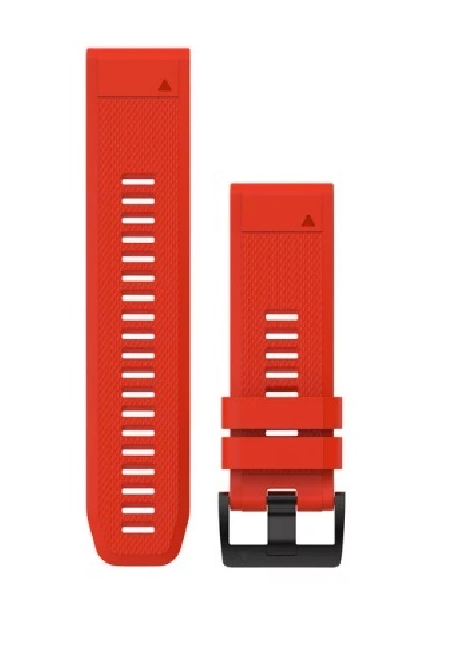 ACC FENIX 5X 26MM QUICKFIT FLAME RED SILICONE BAND