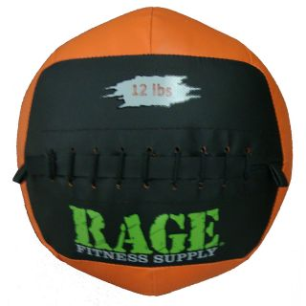 RAGE 14 MEDICINE BALL 12LBS ORANGEBLACK